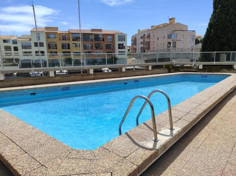 Confortable Appartement Grande Terrasse Piscine Parking Clim Agde Exterior foto